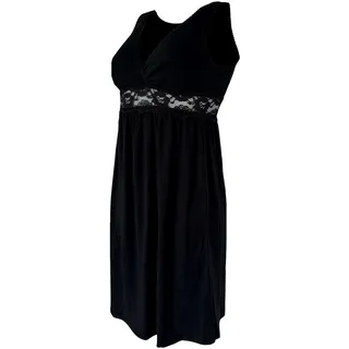 Carriwell Umstands- und Still-Nachthemd Spitze, schwarz, L