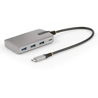 Startech 4-Port USB-C Hub HB31C3A1CDPPD3 USB-Hubs - 4 & Grau