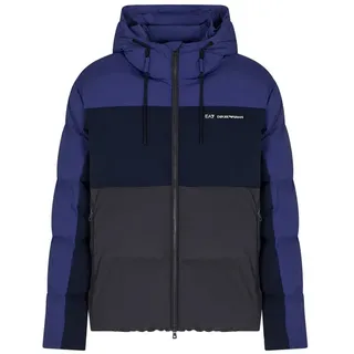 Emporio Armani Steppjacke Jacke Steppjacke (1-St) blau XL