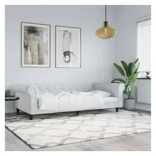 vidaXL Tagesbett 100 x 200 cm Weiß