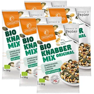 5er-Pack Landgarten Bio Knabber Mix - Original