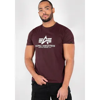 Alpha Industries Basic T-Shirt rot M