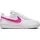 White/Laser Fuchsia 38