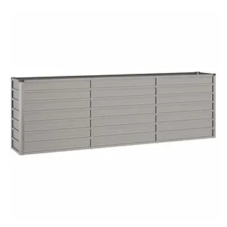 vidaXL Hochbeet Rostig 240 x 40 x 77 cm Cortenstahl