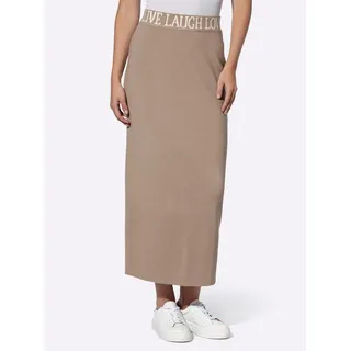 Heine Strickrock Damen Braun 46