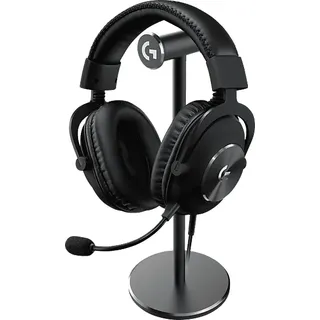 Logitech G PRO X + Stand, kabelgebunden, Over-ear Gaming-Headset mit Ständer Schwarz