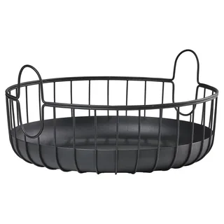 ZONE Denmark Inu Aufbewahrungskorb 38 x 38 x 18 cm schwarz