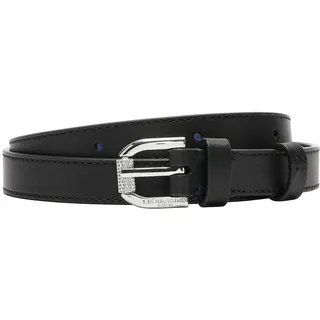 Liebeskind Berlin FAB 5 KODIAQ SHEEP Roller buckle belt 1.8 cm, black M