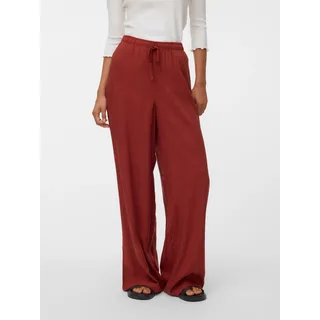 Vero Moda Vmrosie Mw Wide Pant Noos Schlupfhose Braun L