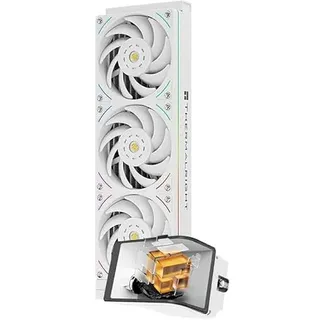 Thermalright TR Wonder Vision 360 UB ARGB Weißer CPU-Wasserkühler,6,67-Zoll magnetisch gekrümmter Bildschirm mit 2400x1080 Auflösung, AMOLED-Bildschirm, flüssiger CPU-Kühler für AM4/AM5,lga1700/1851