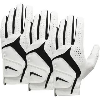 Nike Dura Feel Handschuh Weiß/Schwarz L