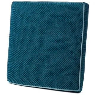 Gözze Sitzsack GÖZZE Sitzkissen SVEN petrol LBH 40x40x4 cm türkis Bodenkissen blau