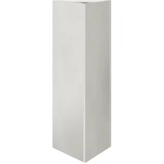 vidaXL Dreieckig 30 x 26 x 75 cm Weiß