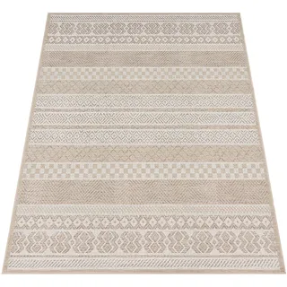 Paco Home Vermont 183 Outdoor-Teppich 300 x 400 cm Beige