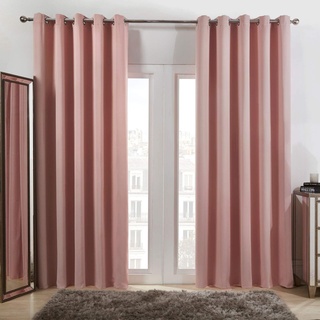 DREAMSCENE Vorhang, Türvorhang, Paneel, Blush Pink, B x L: 168 x 137 cm