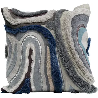 Kare Kissen Lava 45 x 45 cm Grau