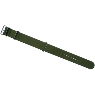 TIPIGRA Uhrarmband Uhrenarmband Durchzugsband Dornschließe Nylon grün NATO 18-20-22-24 (22 mm.)