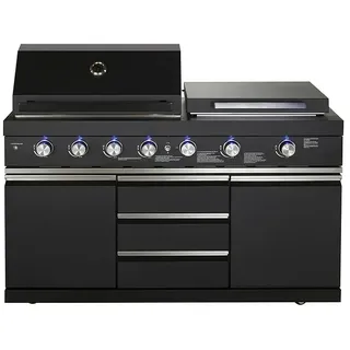 Kingstone Outdoorküche Cube 4500  (Hauptgrillfläche: 67 x 46 cm & 60 x 41 cm, Anzahl Brenner: 6, 22,8 kW)