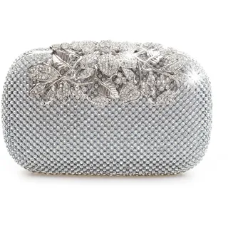 ele ELEOPTION Damen Clutch, Silber - S