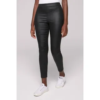 Soccx Damen Jeggings PI:A Skinny Fit Black Washed 27 - 27W