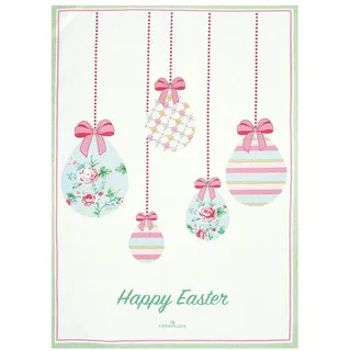 Greengate Geschirrtuch Alma easter Geschirrtuch white 70x50cm weiß