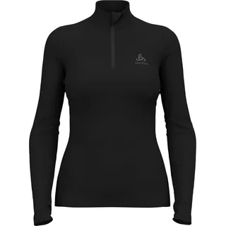 Odlo Natural Merino 260 Base Layer Half Zip Schwarz L