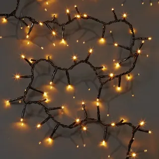 Hellum LED Lichterkette Cluster 24 m warmweiß