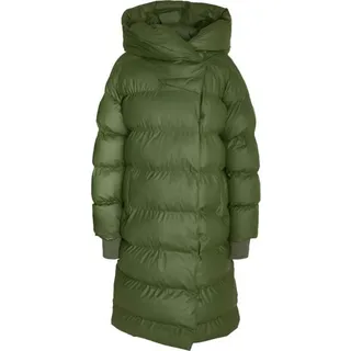 Noisy May Winterjacke Damen NMSKY L/S LONG COATED JACKET NOOS grün M - Grün - M