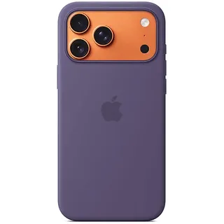 Apple iPhone 17 Pro Max Silikon Case mit MagSafe Nebelviolett