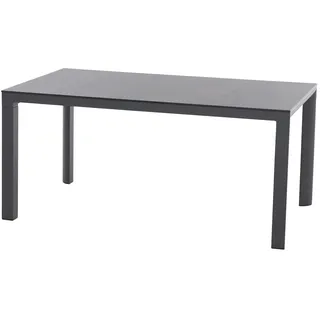 Siena Garden Silva Gartentisch 180 x 95 x 74 cm Anthrazit/Titan