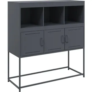 vidaXL Sideboard 100,5 x 39 x 107 cm Anthrazit