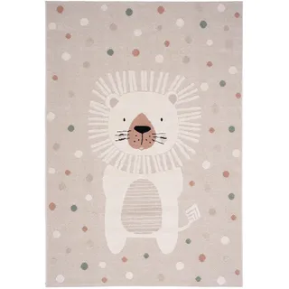 Pergamon Happy Kids Kinderteppich 80 x 150 cm Beige