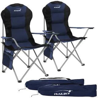 Hauki Campingstuhl 2Er Set Blau