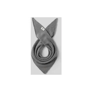 Dreieckstuch mit Woll-Anteil, Mittelgrau, 1