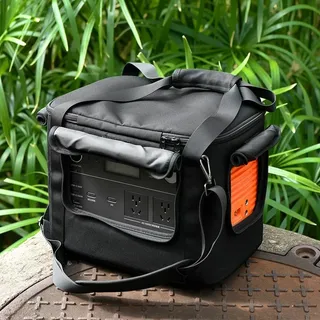 Tragbare Kraftstation Aufbewahrungstasche für Jackery Explorer 1000 V2, große Kapazität Oxford Tuch Handtasche für Jackery Explorer 1000 V2, einfach zu bedienen, für Kraftwerk im Freien, Schwarz