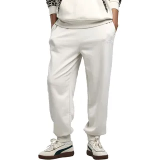 Puma ESS Small No. 1 Logo Comfort High-Waist Sweatpants Weiß XL