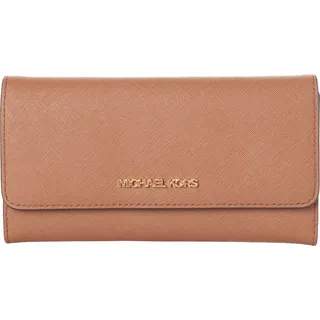 Michael Kors Jet Set Travel Large Flat Phone Case Wristlet Portemonnaie black