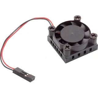 RPI FAN 25X25 - Raspberry Pi - Lüfter/Kühlkörper 25x25x13mm, Dupon