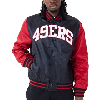 New Era - NFL San Francisco 49ers Satin Bomber Jacke, Größe:M - M