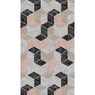 livingwalls Grafik-Fototapete – Beige, Schwarz – Wandbild XXL 2,80 x 1,59 m