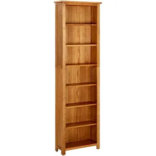 vidaXL Bücherregal 7 Fächer 60 x 22 x 200 cm Braun