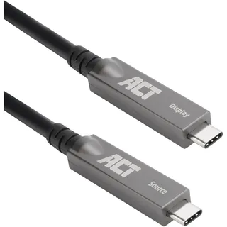 Act USB-C 3.2 Gen2 Active Optical Cable (AOC), for touch panels, video, data, power, 5m (AK4325)