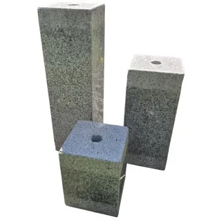 IDYL Gartenbrunnen IDYL Granit Wasserspiel Sqare, (3 tlg), Granitstein ein Naturprodukt sehr robust witterungsbeständig.