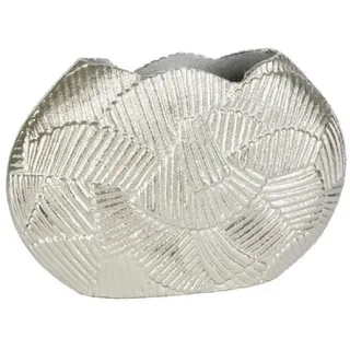 Lambert Dekovase Gefäß Aluminium Vernickelt Silber (24cm)