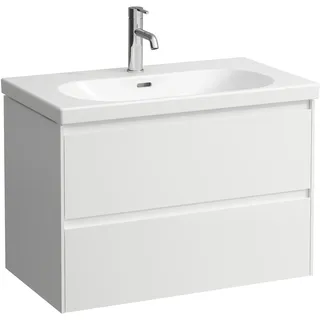 Laufen Waschtischunterbau LANI 2 Schubladen 78,5 x 51,5 x 45 cm Weiß Matt