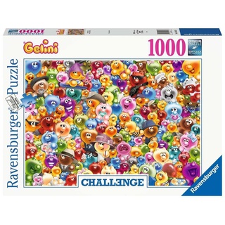 Ravensburger Puzzle 16469 - Ganz viel Gelini - 1000 Teile Puzzle für Erwachsene und Kinder ab 14 Jahren, Kunterbuntes Gelini Puzzle