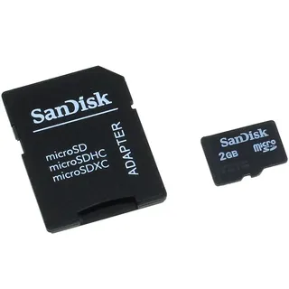 Speicherkarte SanDisk microSD 2GB f. Samsung Galaxy J4 (2018)