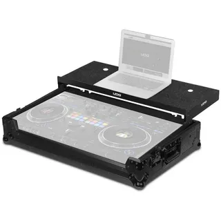 UDG Koffer, Ultimate Flightcase DDJ-REV7 Black Plus Laptop Ablage+Wheels