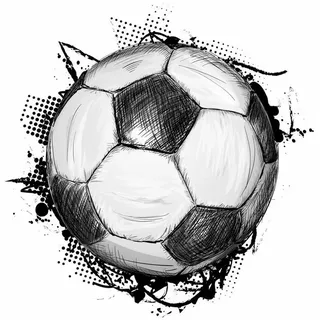 nikima Wandtattoo 109 Wandtattoo Fussball Soccer - 500 x 500 mm (PVC-Folie) schwarz 50 cm x 50 cm x 50 cm