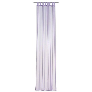 Gözze Schlaufenvorhang SAMBIA, Flieder - Voile - 140 x 255 cm